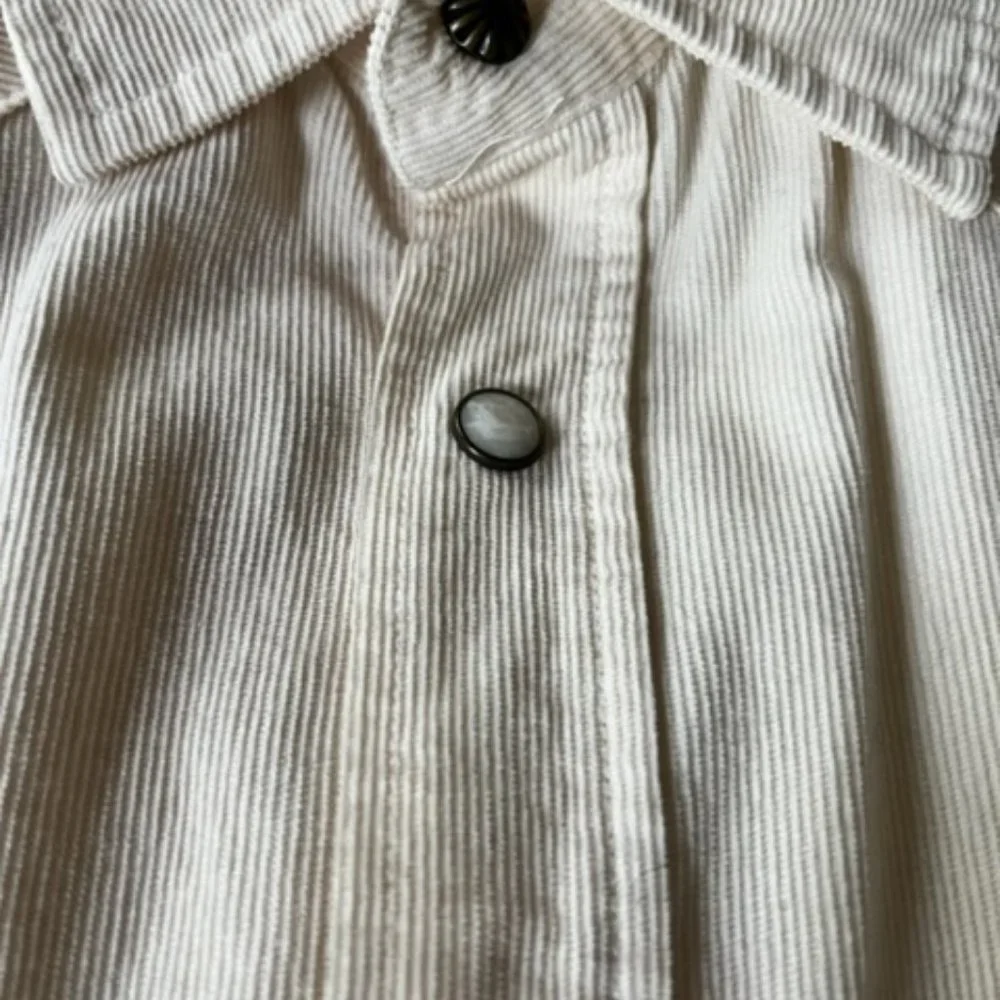 Taylor Stitch "Western Shirt" - Natural Pincord Corduroy - Mens Size XL/44 - Picture 4 of 9